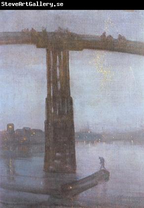 James Abbott McNeil Whistler Old Battersea Bridge (mk19)